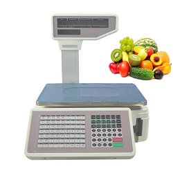 Used label printing scale