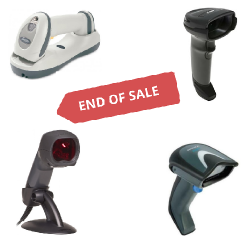 Discontinued 1D 2D handheld or wireless barcode scanners
